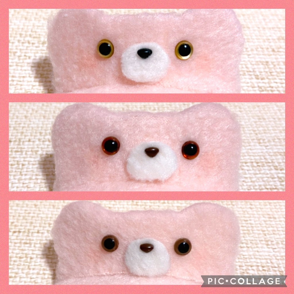 くまちゃんサンバイザー🧸ピンク