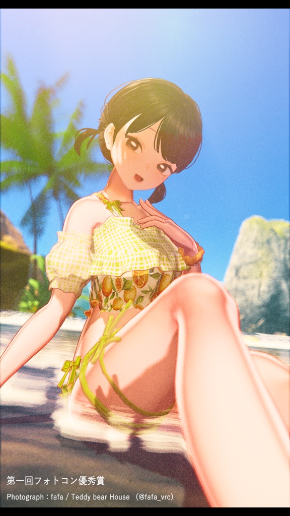 オリジナル3Dモデル「ベニちゃん」Ver1.081+追加服装リリース!