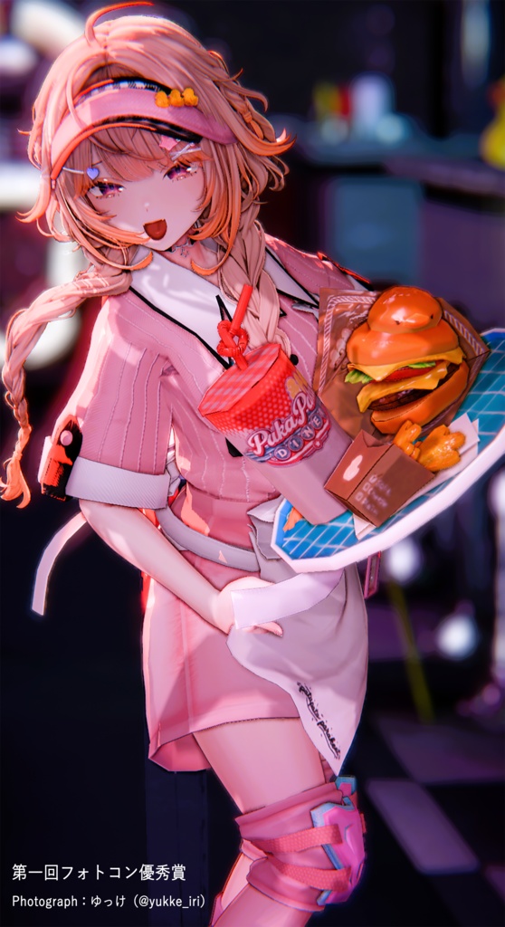 オリジナル3Dモデル「ベニちゃん」Ver1.081+追加服装リリース!