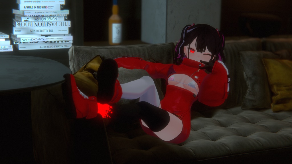 オリジナル3Dモデル「ベニちゃん」Ver1.08+追加服装リリース!