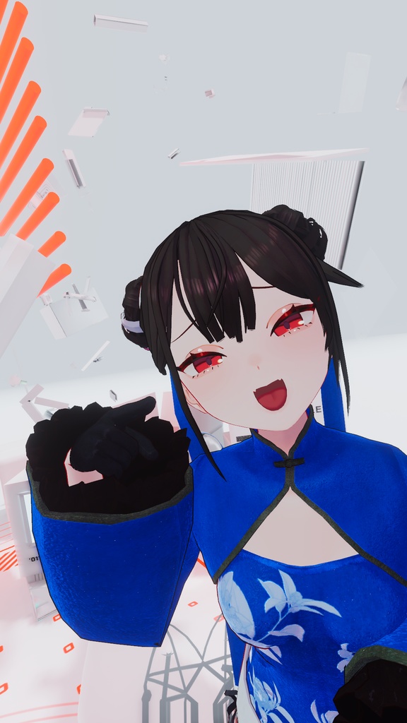 オリジナル3Dモデル「ベニちゃん」Ver1.08+追加服装リリース!