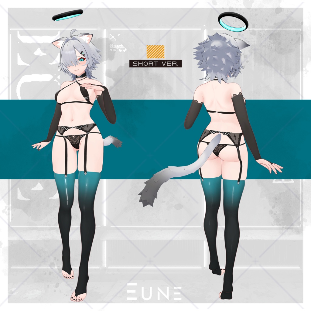 【セール中!】オリジナル3Dモデル「ユーネ」Ver1.041