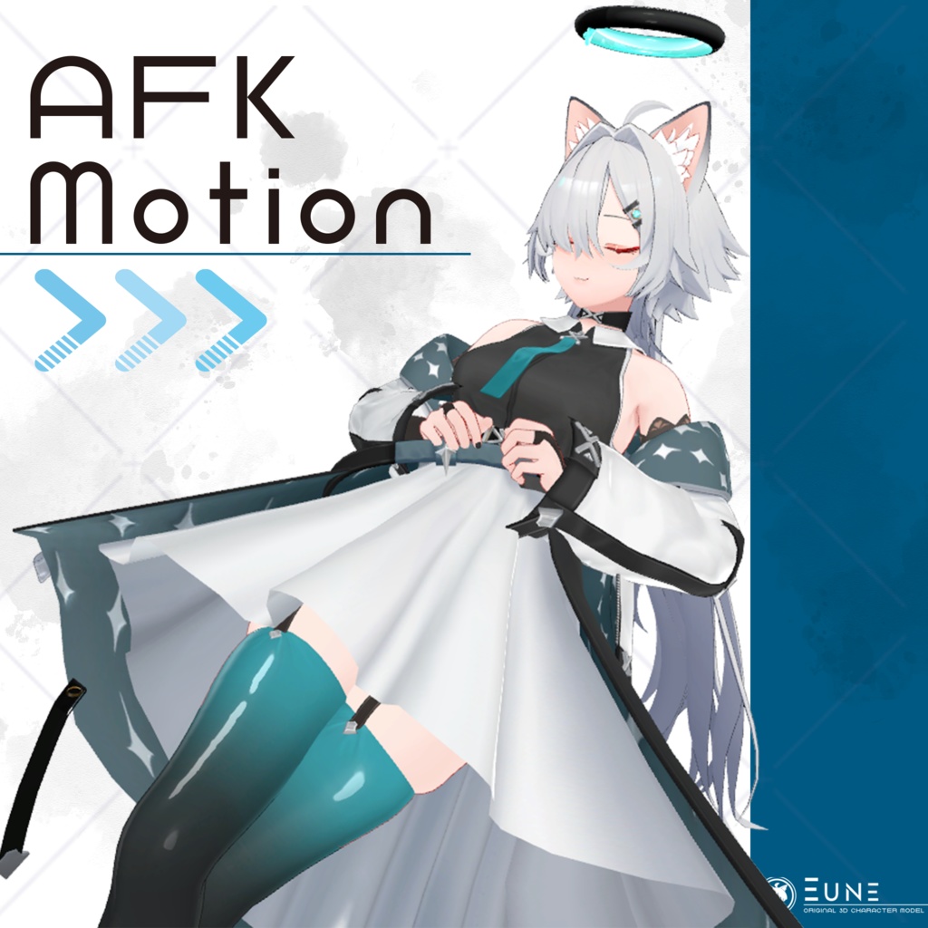 【セール中!】オリジナル3Dモデル「ユーネ」Ver1.041