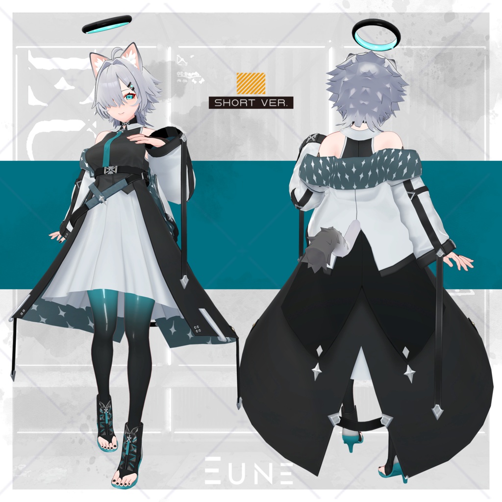 【セール中!】オリジナル3Dモデル「ユーネ」Ver1.041