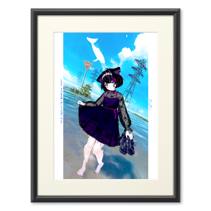 直莉ちゃんのお写真複製画1