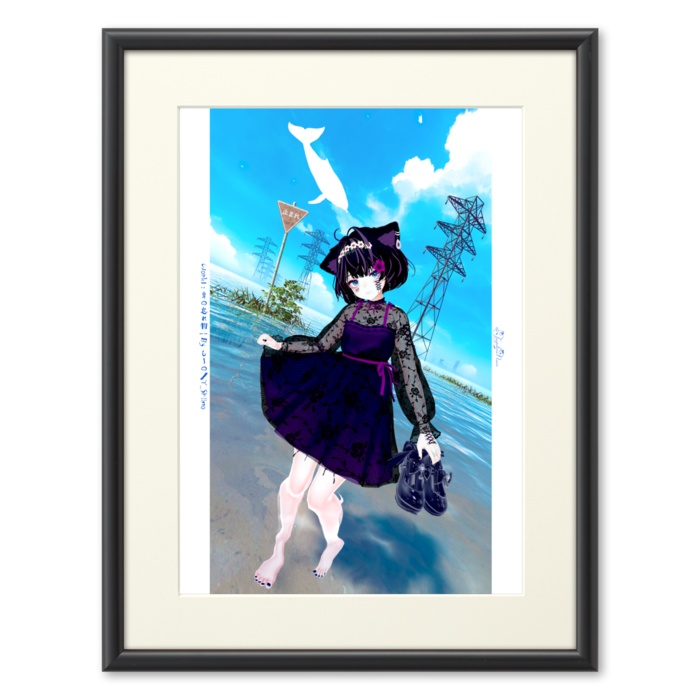 直莉ちゃんのお写真複製画1
