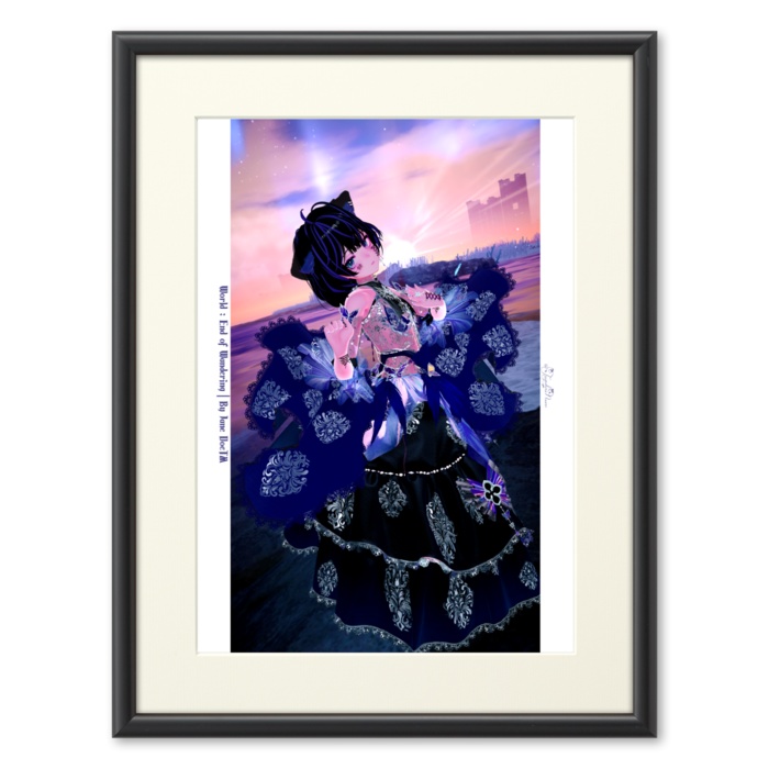 直莉ちゃんのお写真複製画2