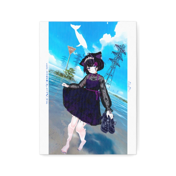 直莉ちゃんのお写真キャンバスアート1