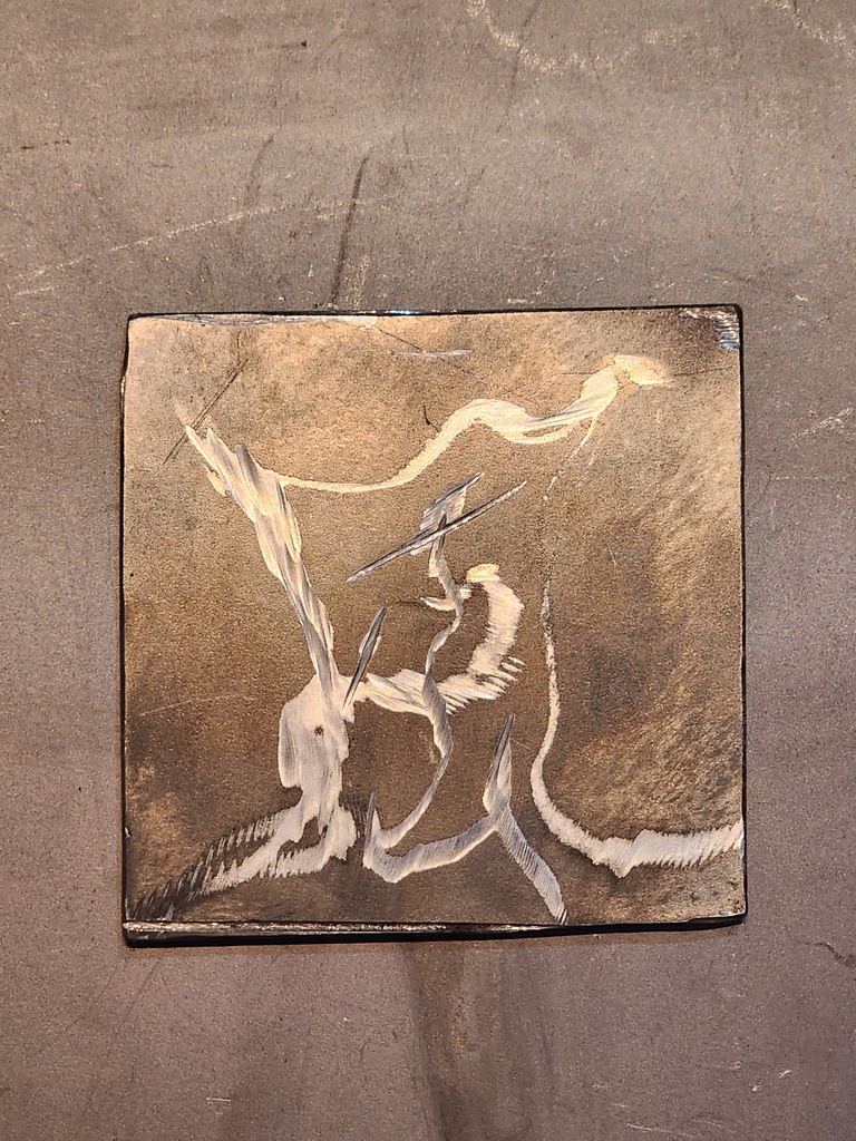 グラインダーアート「風」