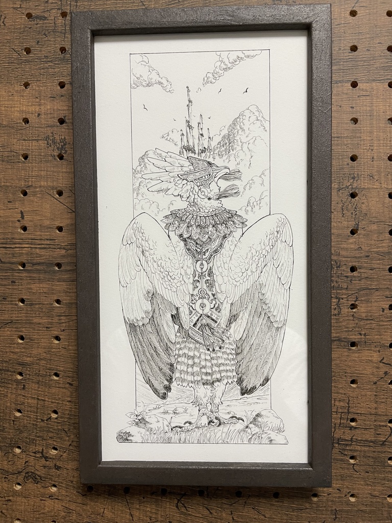 【額装原画】ハレの衣装