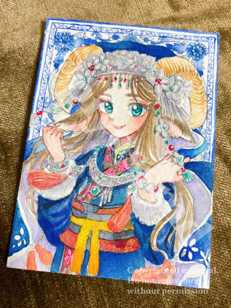 【ATC】青の花嫁