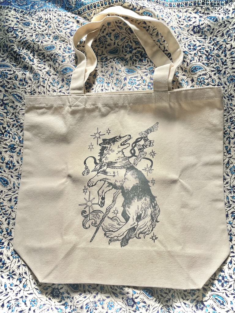 とある狼族のトートバッグ