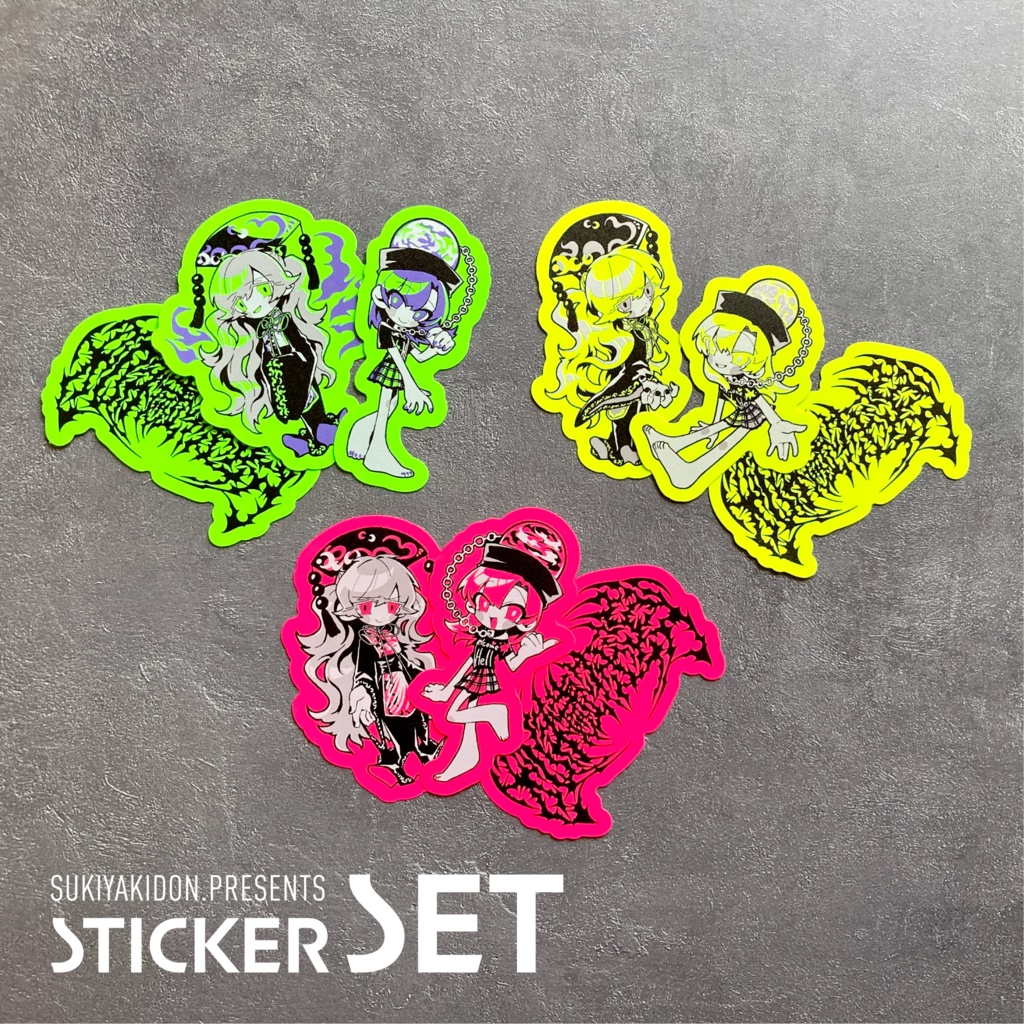 ステッカーセット3種