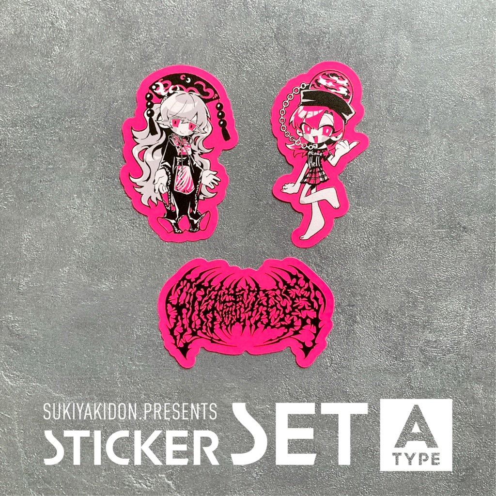 ステッカーセット3種