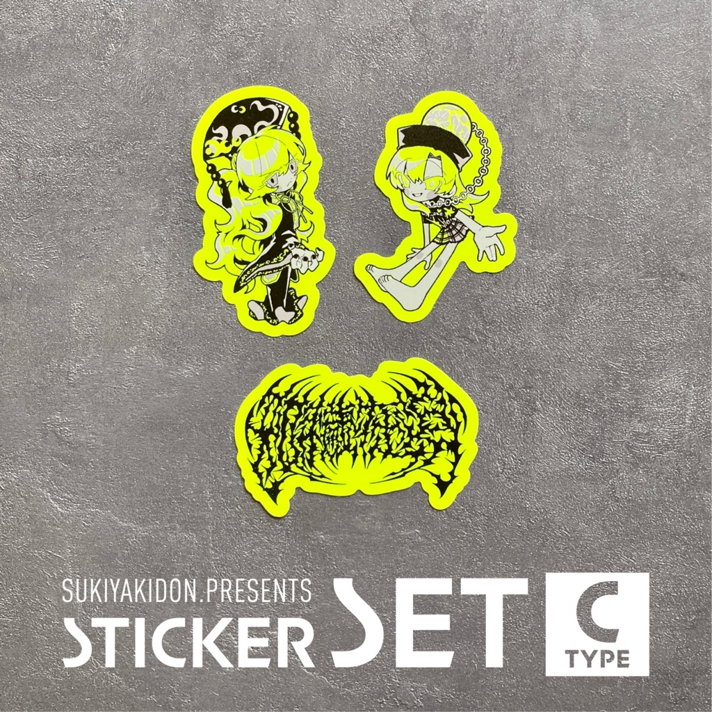 ステッカーセット3種