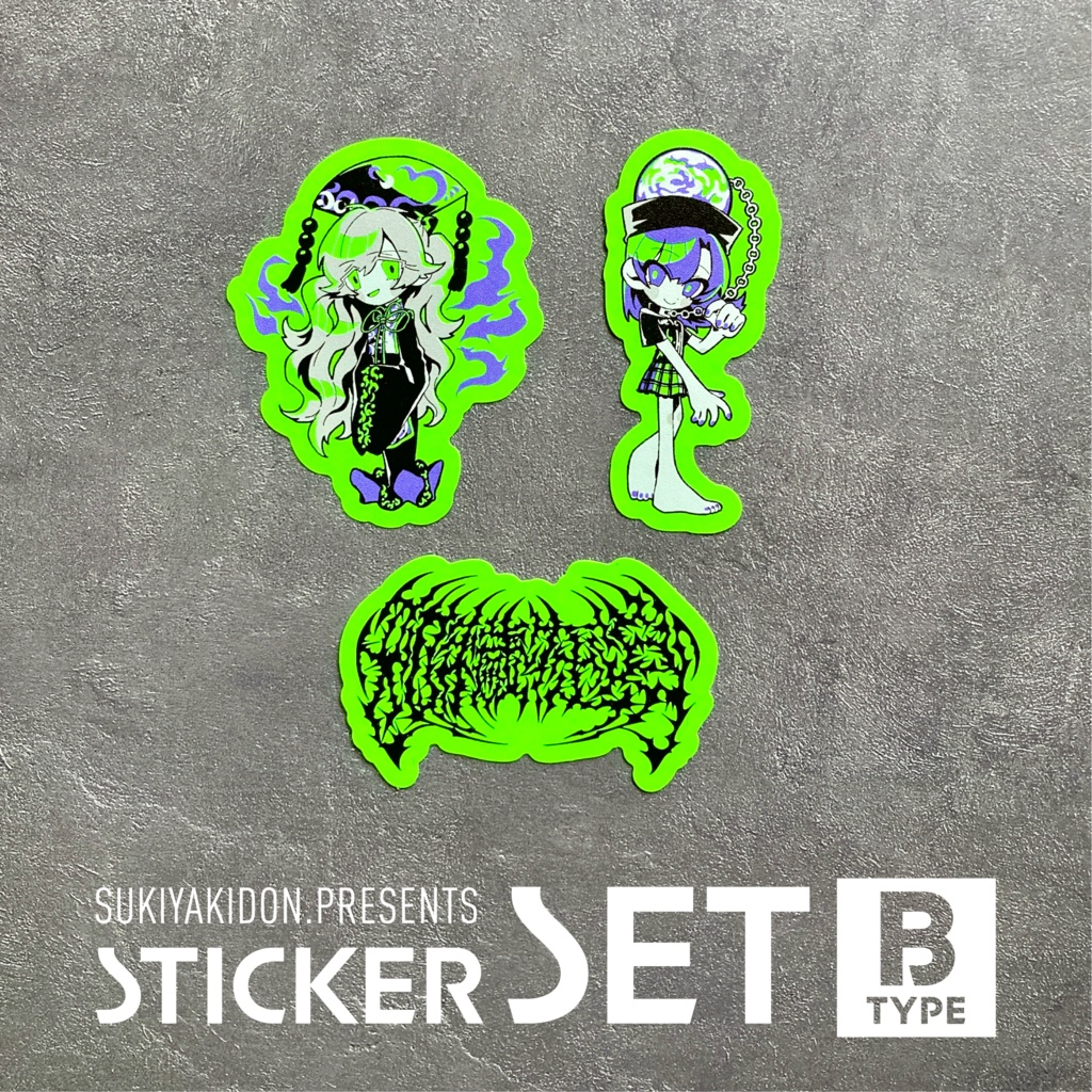ステッカーセット3種