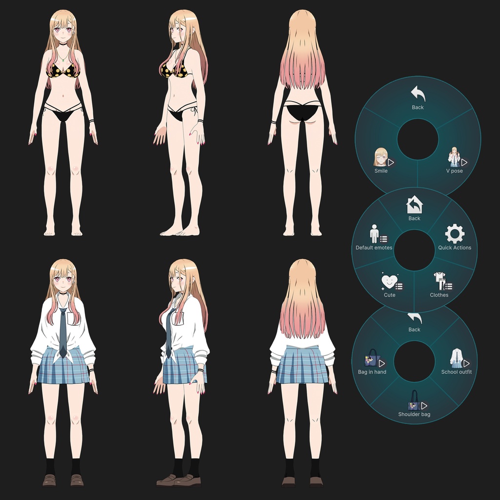 Marin Kitagawa VRChat Avatar - Sono Bisque Doll wa Koi wo Suru