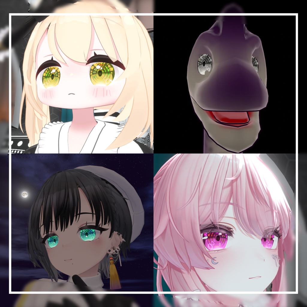 【36アバター対応】絡繰の夢【EYEテクスチャ/11color】