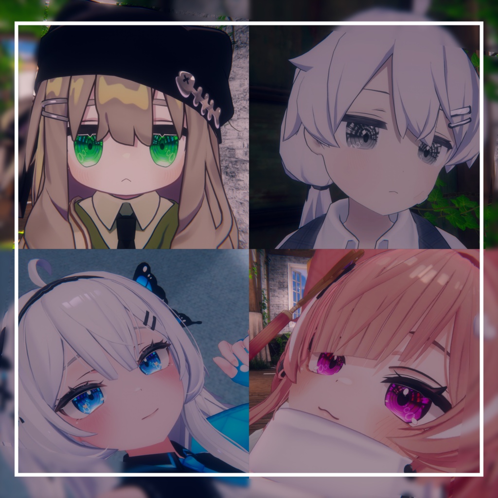 【36アバター対応】絡繰の夢【EYEテクスチャ/11color】