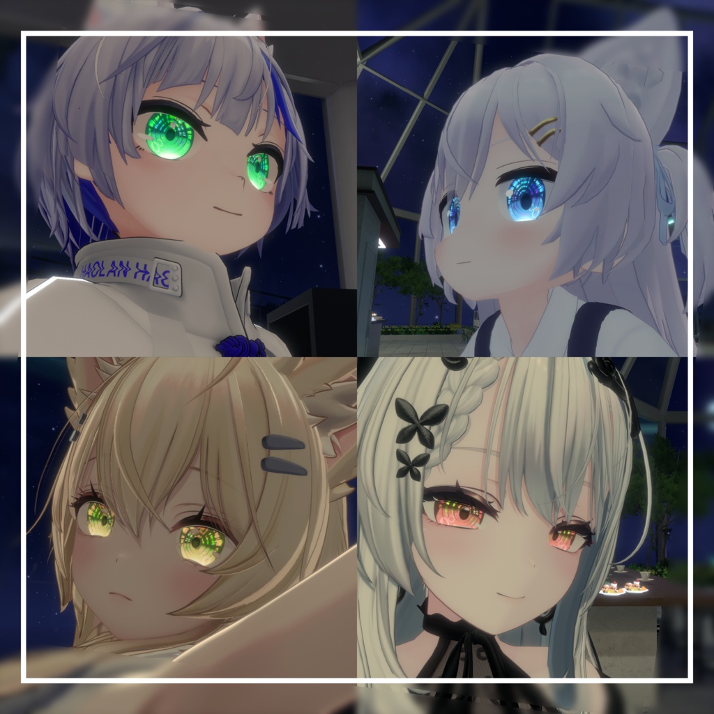 【36アバター対応】絡繰の夢【EYEテクスチャ/11color】