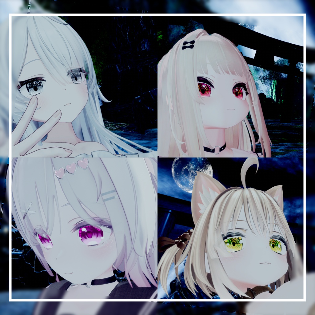 【36アバター対応】絡繰の夢【EYEテクスチャ/11color】