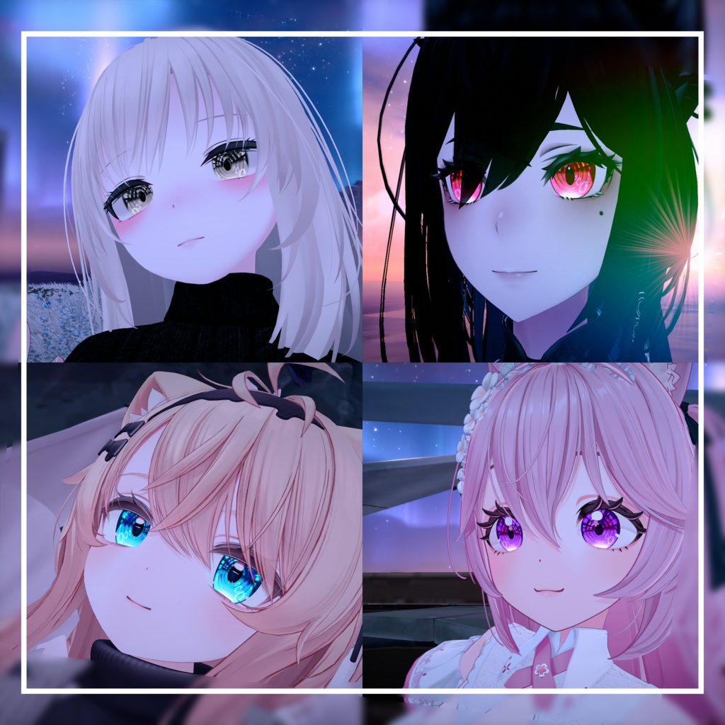 【36アバター対応】絡繰の夢【EYEテクスチャ/11color】
