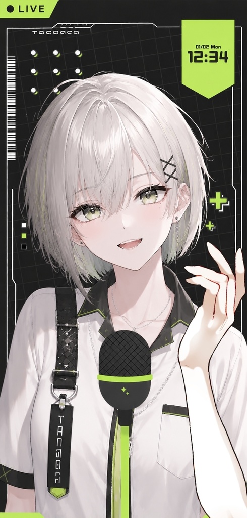 【配信者向け！】中性的な手のイラスト素材✒️