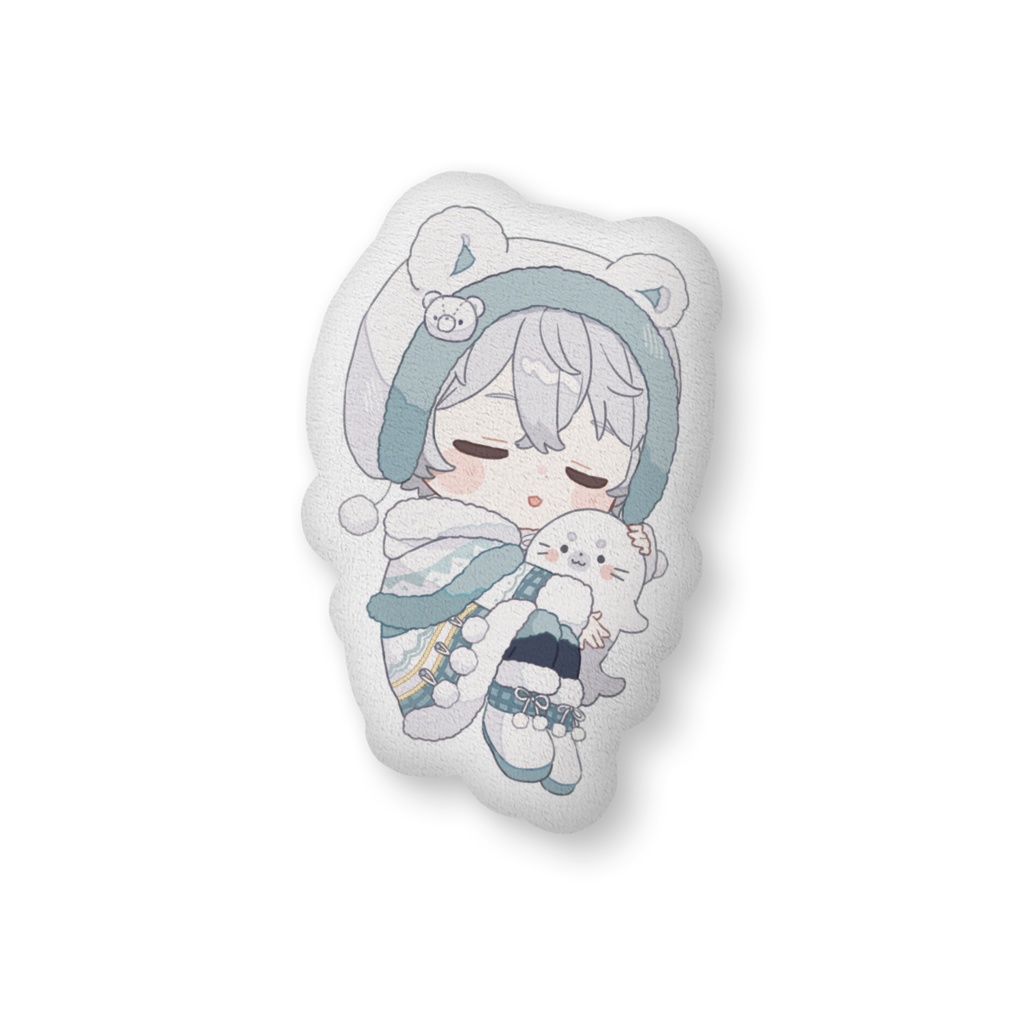 ふかふかひおクッション