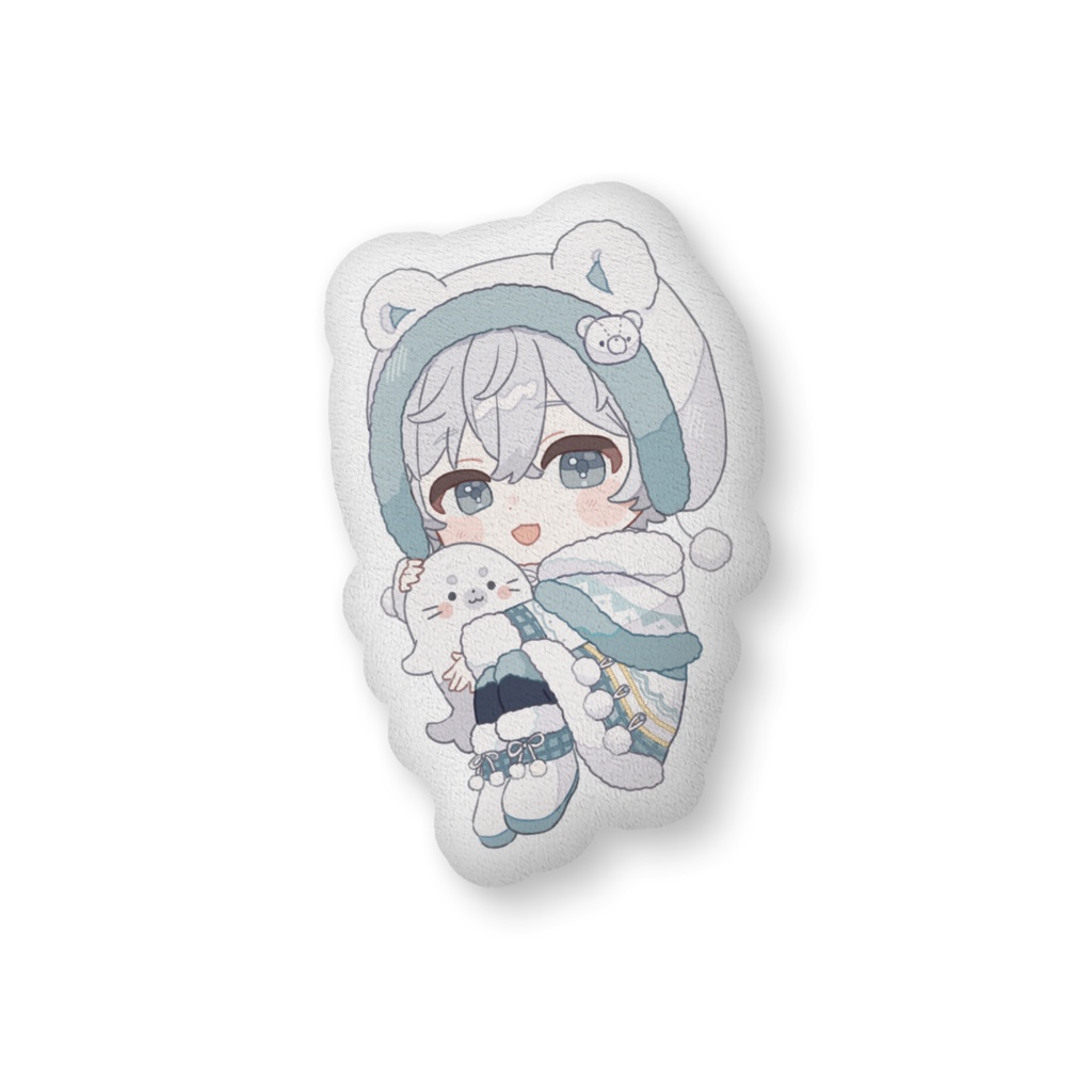 ふかふかひおクッション