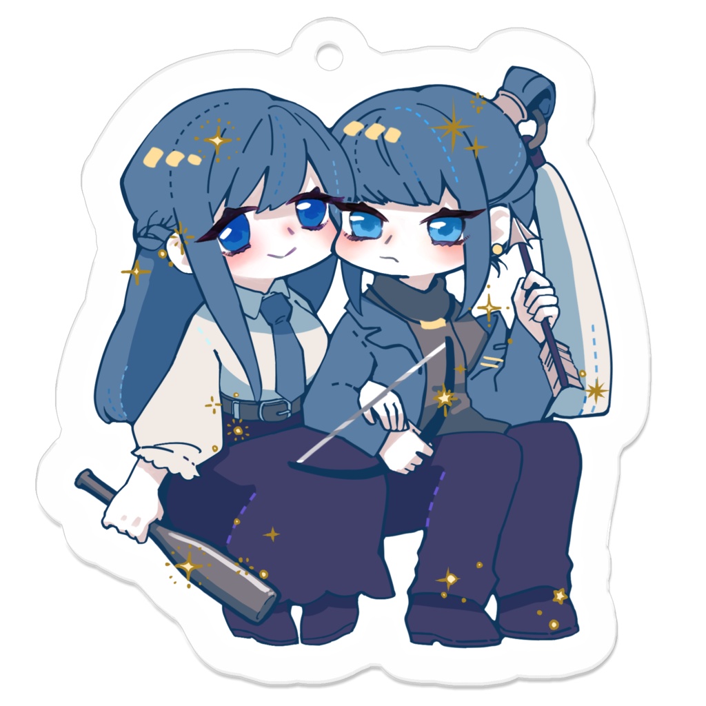 芦原姉妹 白フチあり