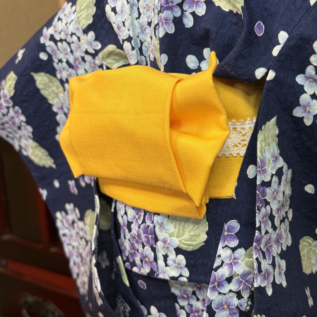 あじさいの浴衣セット 〜可愛いバージョン〜 DDサイズ