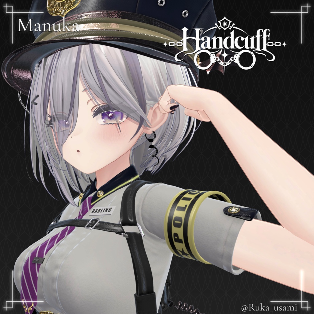 【期間限定セール】ピアス-Handcuff-