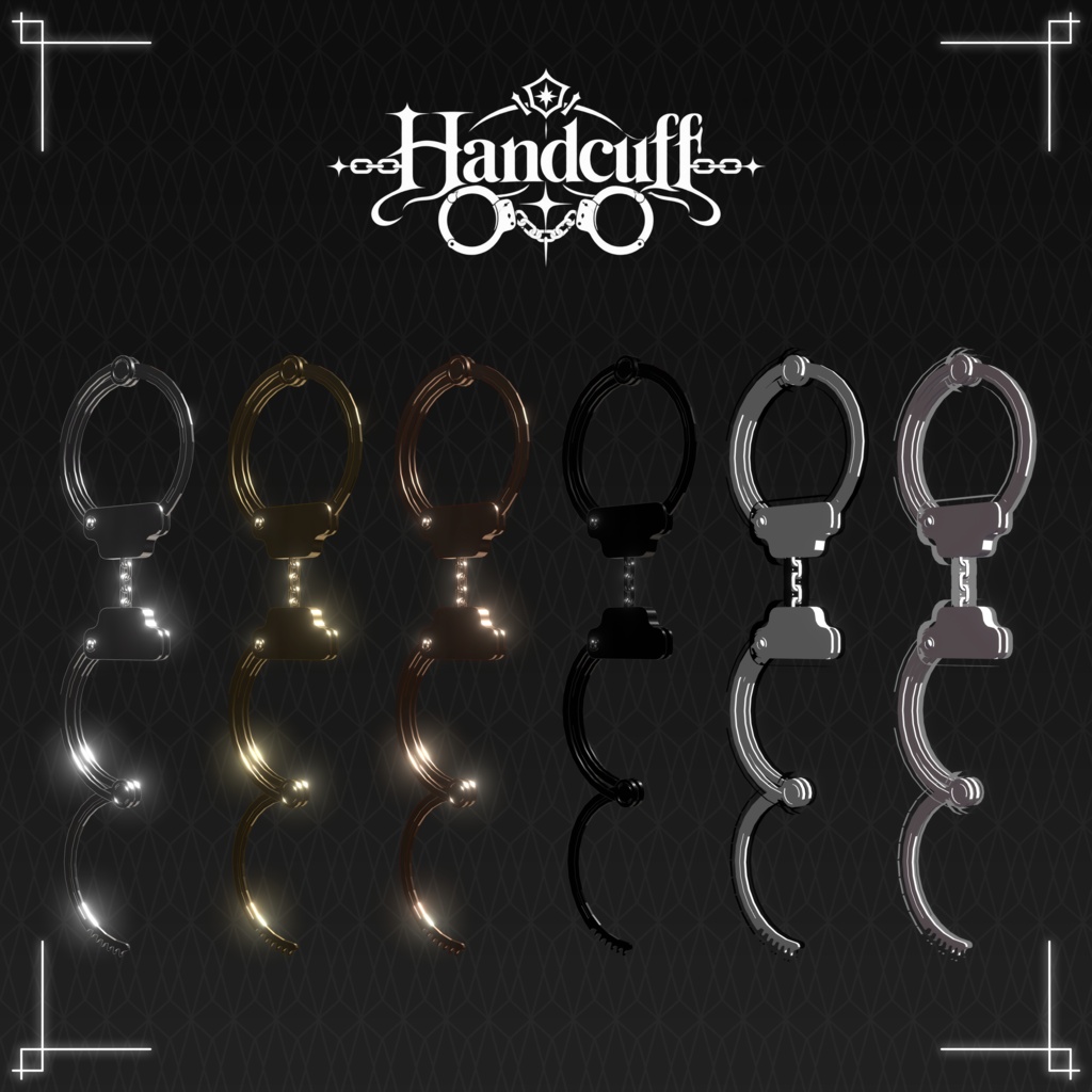 【期間限定セール】ピアス-Handcuff-