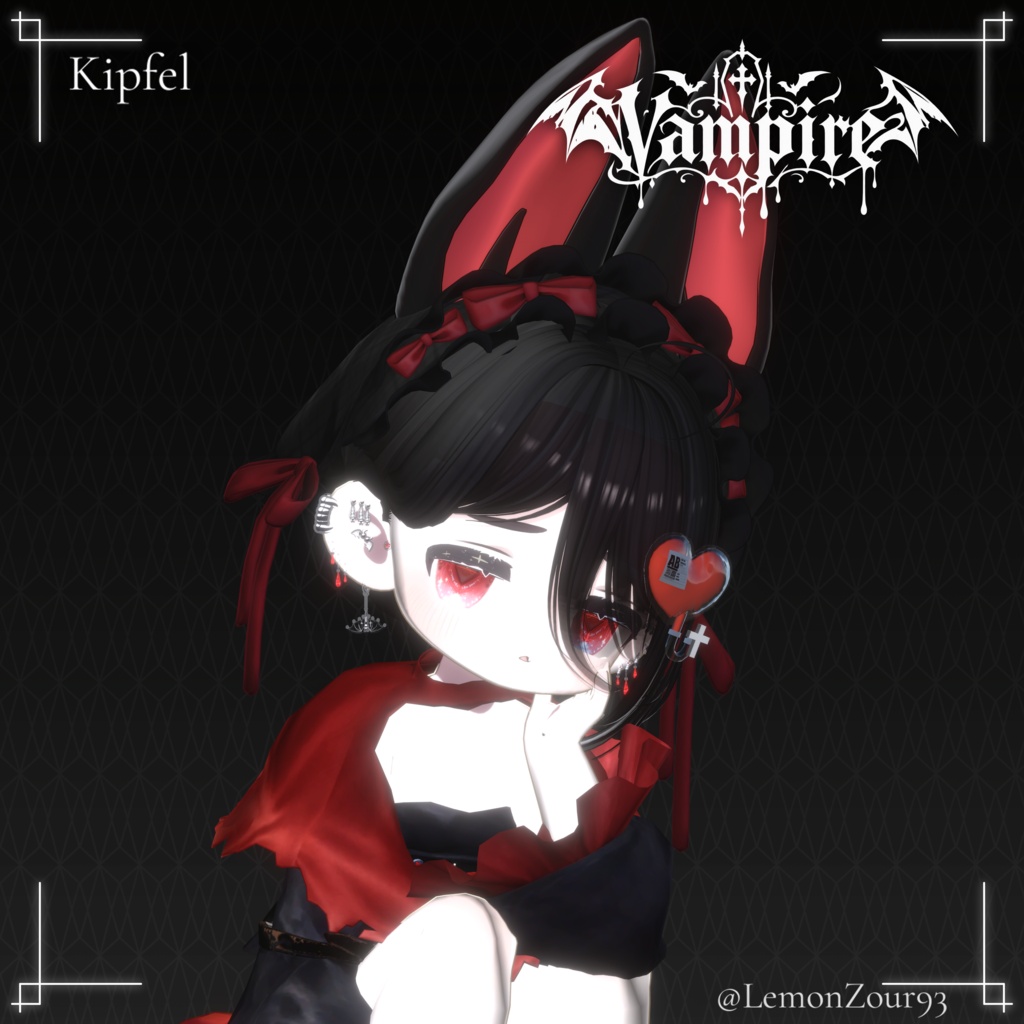 【期間限定セール】ピアス-Vampire-