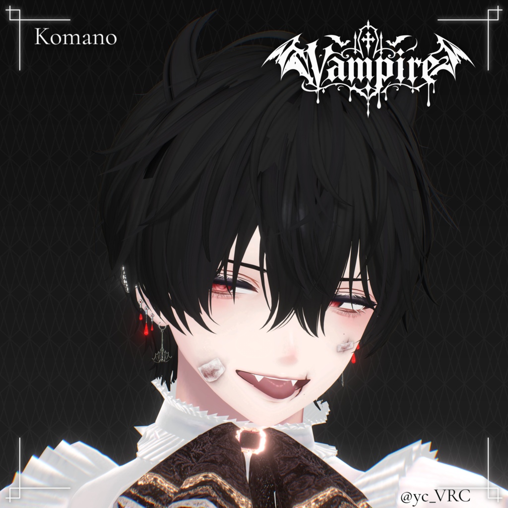 【期間限定セール】ピアス-Vampire-