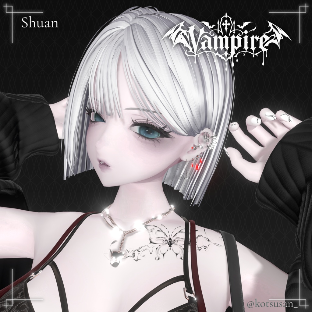 【期間限定セール】ピアス-Vampire-