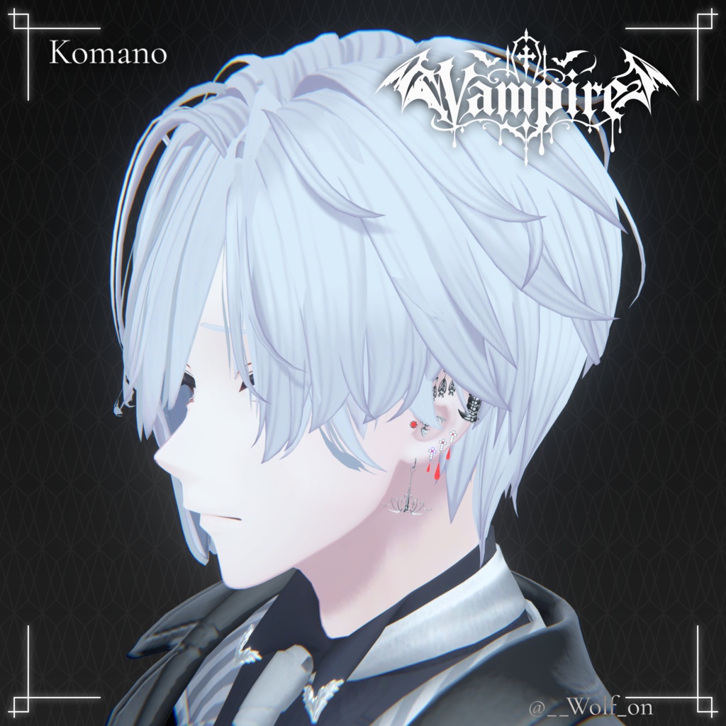【期間限定セール】ピアス-Vampire-