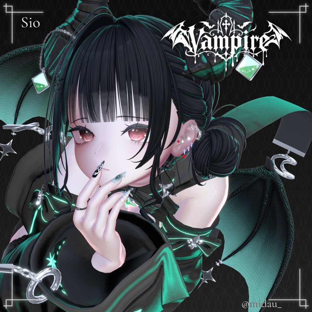 【期間限定セール】ピアス-Vampire-