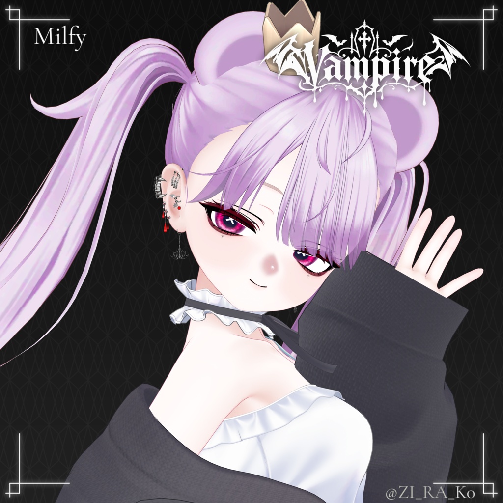 【期間限定セール】ピアス-Vampire-
