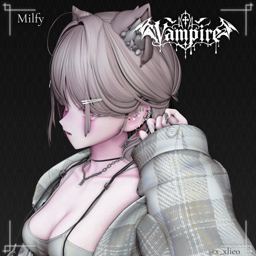 【期間限定セール】ピアス-Vampire-