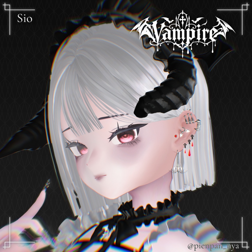 【期間限定セール】ピアス-Vampire-