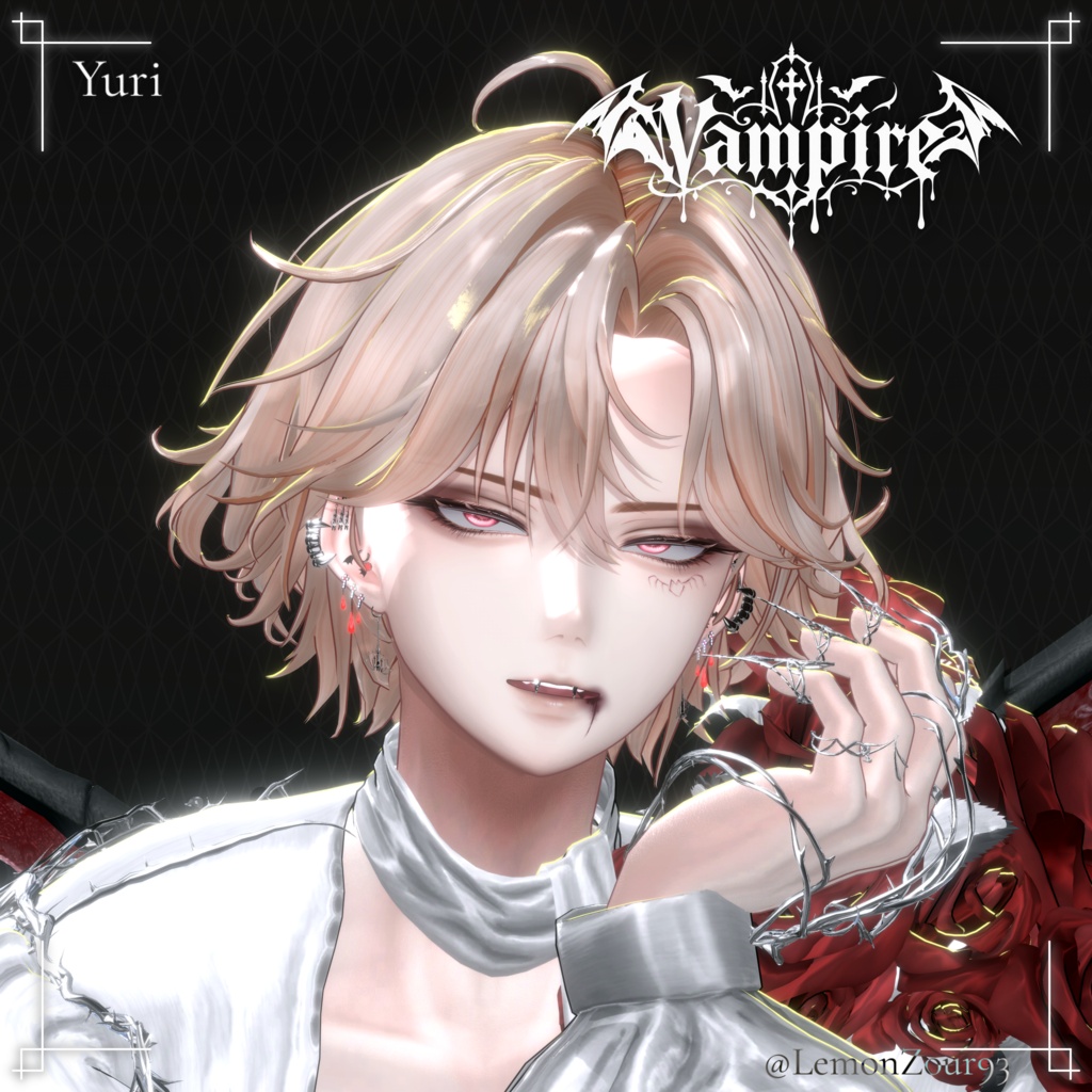 【期間限定セール】ピアス-Vampire-