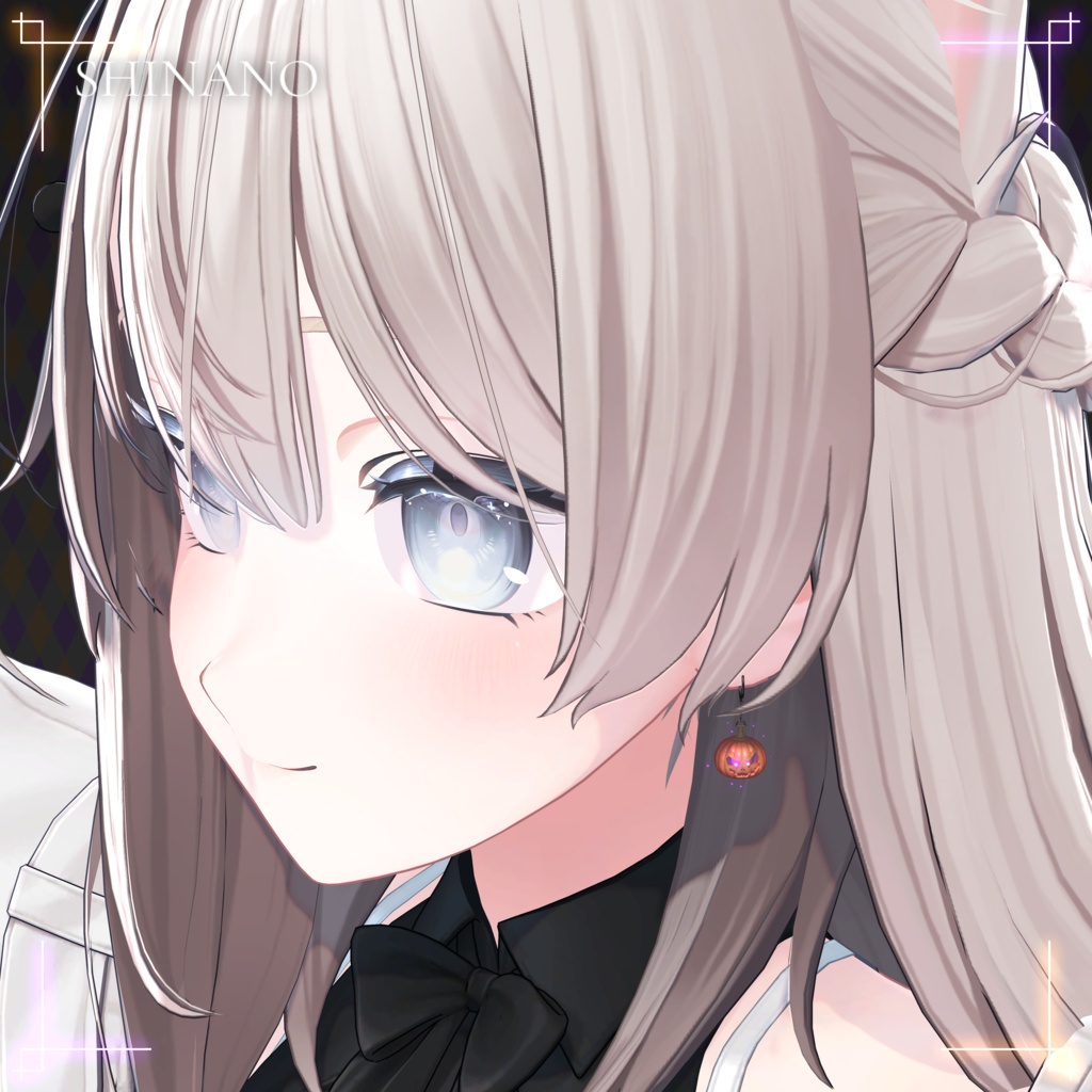 【期間限定セール】ピアス-Jack-o'-lantern-