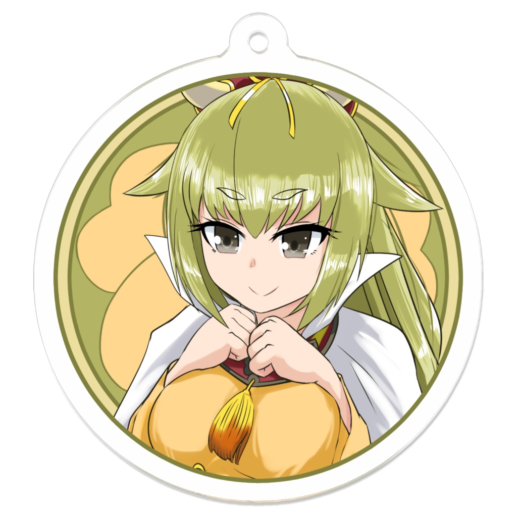 天華百剣-斬- がんばるぞいアクリルキーホルダー【牛王吉光】