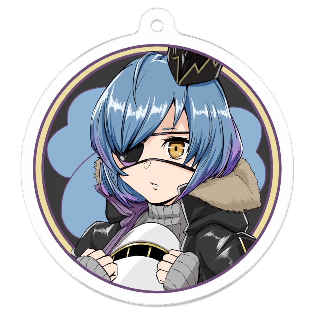 天華百剣-斬- がんばるぞいアクリルキーホルダー【鬼丸国綱】