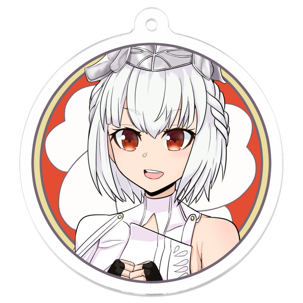 天華百剣-斬- がんばるぞいアクリルキーホルダー【会津新藤五】