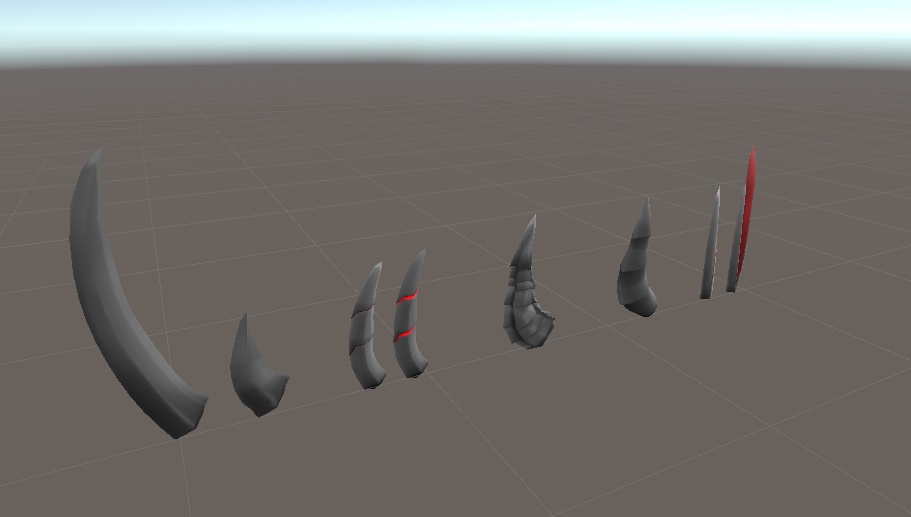 魔族の角パッケージ全5種類