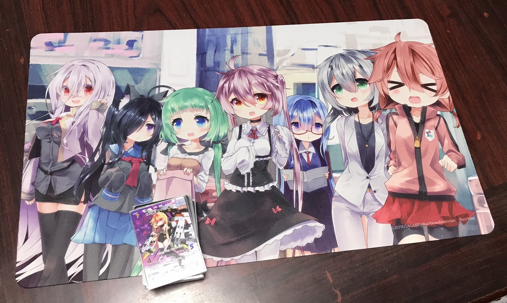 「HAGMI!」プレイマット「ペンタード＋焔」