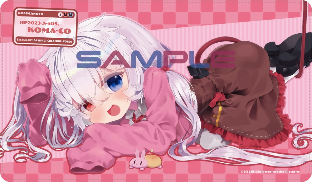 コマンダーこまこちゃんプレイマット(トークン付き)