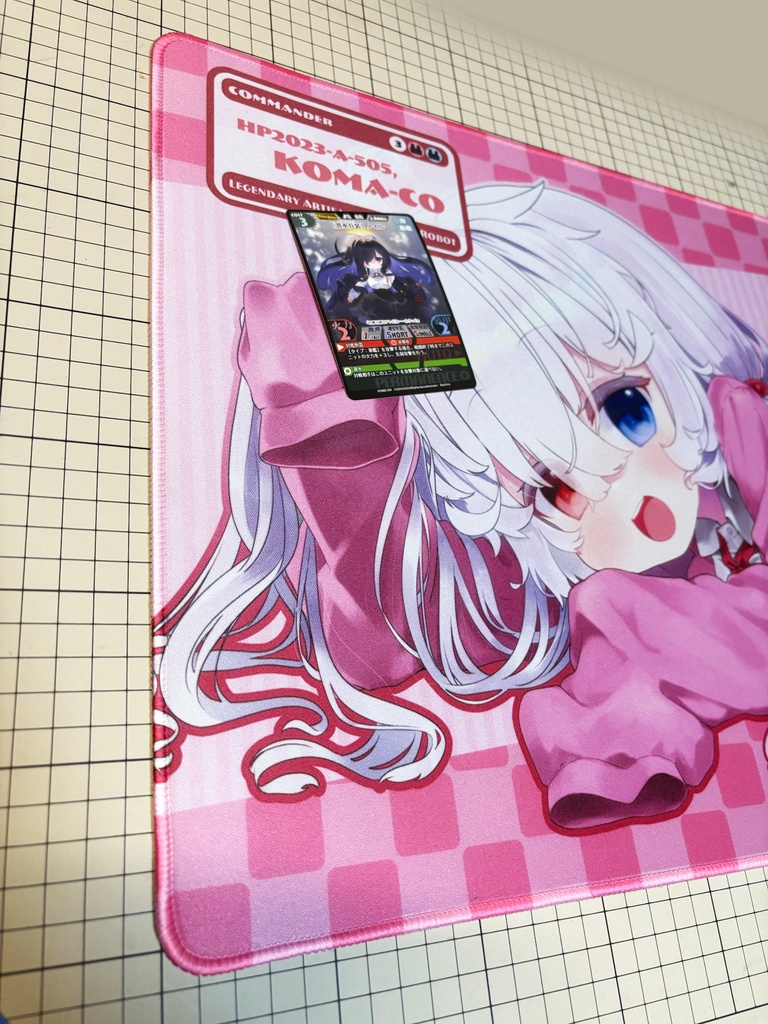 コマンダーこまこちゃんプレイマット(トークン付き)